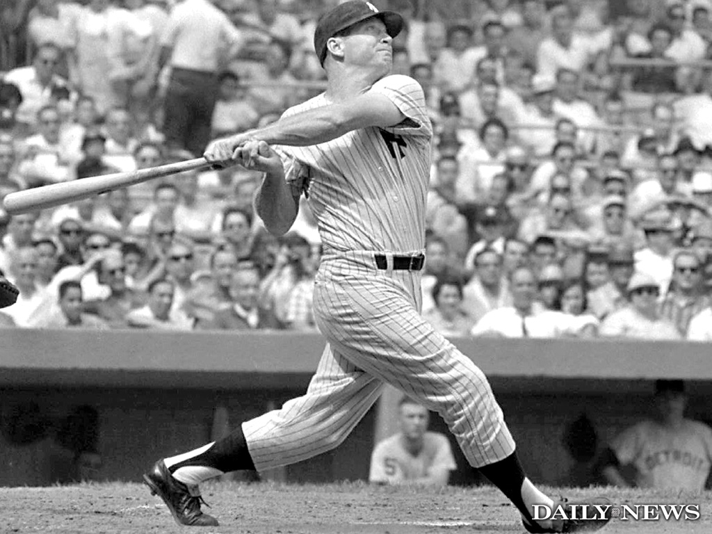 childhood heroes, part 1, mickey mantle