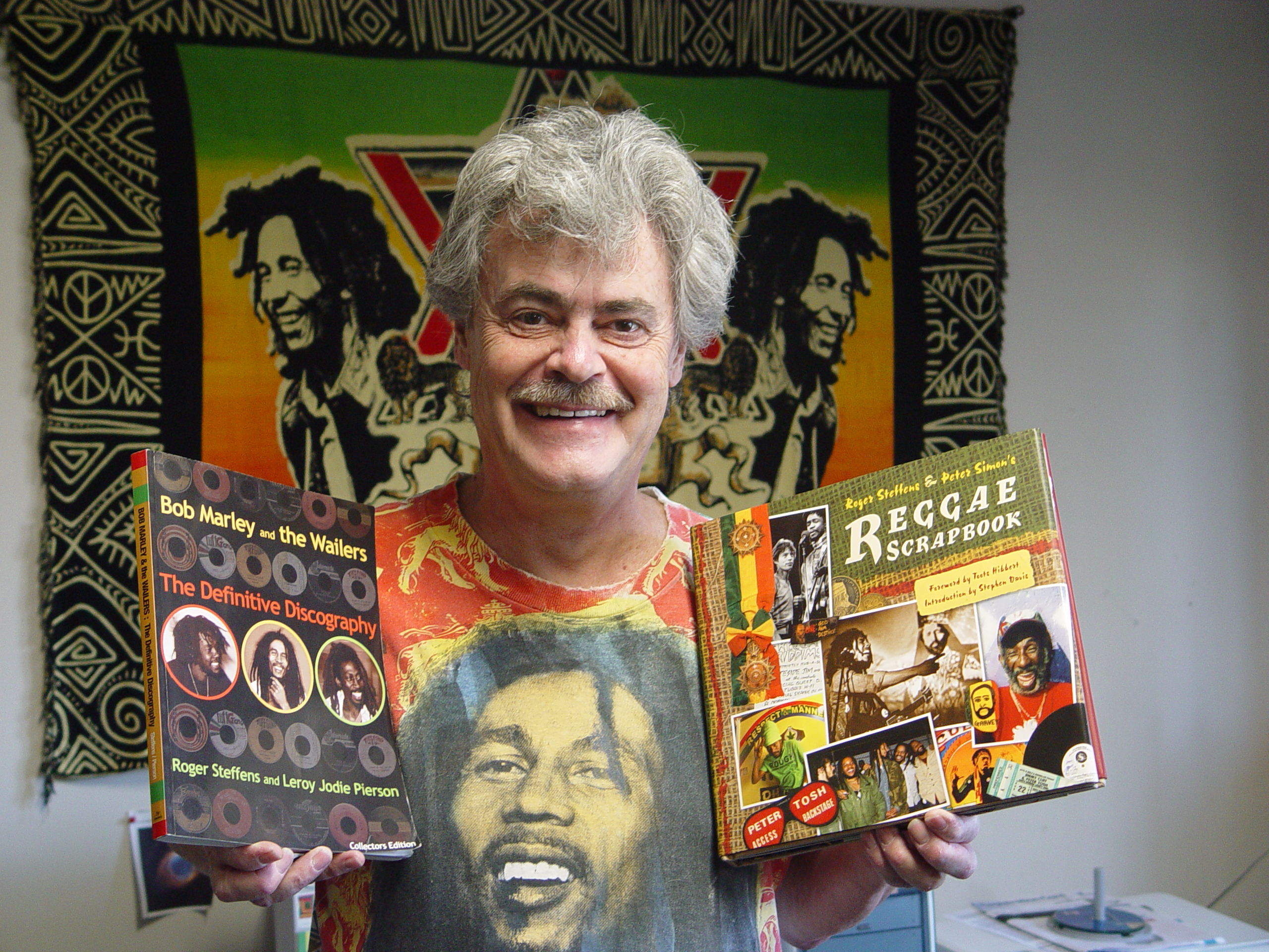 Roger Steffens, Reggae Encyclopedist and “Family Acid” Photographer